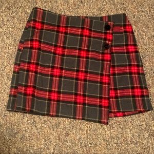 Mini plaid skirt size 10
